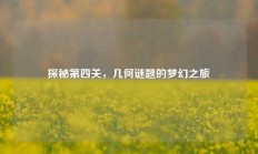 探秘第四关，几何谜题的梦幻之旅