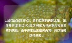 从[起始点]到[终点]，奇幻世界的跨越之旅，注，你需将[起始点]和[终点]替换为你原本内容里对应的信息。由于你未给出相关内容，所以暂时这样呈现。
