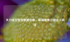天刀成女脸型数据合集，解锁绝美江湖佳人风姿