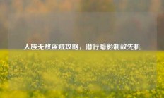 人族无敌盗贼攻略，潜行暗影制敌先机