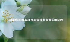 从原神可莉事件原图看网络乱象引发的反思