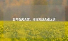 御龙在天合紫，揭秘游戏合成之道