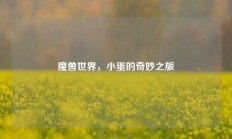 魔兽世界，小蛋的奇妙之旅