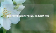 超级玛丽单机版操作指南，重温经典冒险