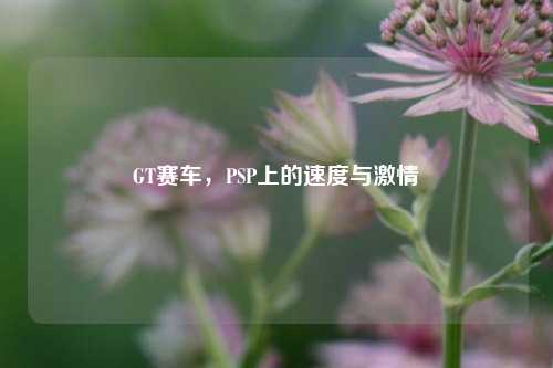 GT赛车,PSP上的速度与激情