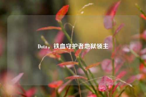 Dota,铁血守护者地狱领主