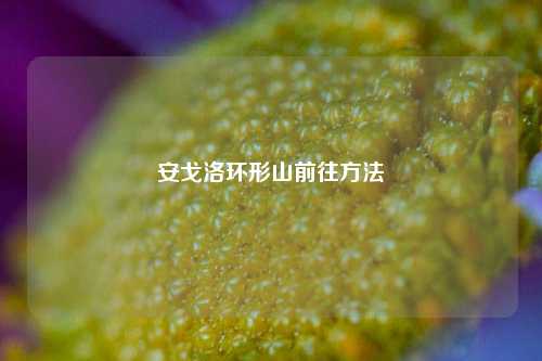 安戈洛环形山前往方法